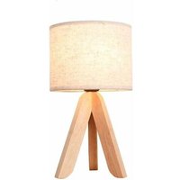 CHOYCLIT Holzstativ Nachttischlampe kreative Persönlichkeit nordische Holztischlampe Arbeitszimmer Schlafzimmer Nachttischlampe Wohnzimmer dekorative CHOYCLIT Holzstativ Nachttischlampe kreative Persönlichkeit nordische Holztischlampe Arbeitszimmer Schlafzimmer Nachttischlampe Wohnzimmer dekorative von CHOYCLIT