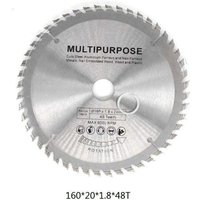 CHOYCLIT Kreissägeblatt, silberfarben, Rotationsscheibe zum Holzschneiden, 48 Zähne, 160 mm CHOYCLIT Kreissägeblatt, silberfarben, Rotationsscheibe zum Holzschneiden, 48 Zähne, 160 mm von CHOYCLIT