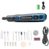 CHOYCLIT Mini-Akku-Rotationswerkzeug, elektrischer Schleifstift zum Schleifen, Bohren, Polieren, Gravieren, DIY-Projekte CHOYCLIT Mini-Akku-Rotationswerkzeug, elektrischer Schleifstift zum Schleifen, Bohren, Polieren, Gravieren, DIY-Projekte von CHOYCLIT