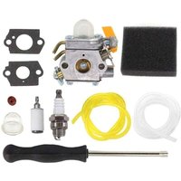 CHOYCLIT Motorsense Vergaser mit Luftfilter-Einstellschraubendreher für Ryobi RBC30SESA RBC30SBSA RHT2660DA RLT30CESA RLT30SESA RPR3025JA ersetzt von CHOYCLIT