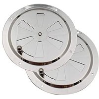 CHOYCLIT Rundes Lüftungsgitter, 125 mm Edelstahl-Entlüftungskanal, Moskitonetz, Abluftgitter, Zuluft, Abluft, Belüftung, verstellbare Rollläden und CHOYCLIT Rundes Lüftungsgitter, 125 mm Edelstahl-Entlüftungskanal, Moskitonetz, Abluftgitter, Zuluft, Abluft, Belüftung, verstellbare Rollläden und von CHOYCLIT