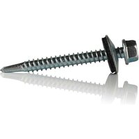 CHOYCLIT SELBSTBOHRSCHRAUBE METALL M6 PACK 75 6,3 x 50 mm Selbstbohrende Blechschraube aus Stahl mit Sechskantkopf mit Dichtscheibe für mehr CHOYCLIT SELBSTBOHRSCHRAUBE METALL M6 PACK 75 6,3 x 50 mm Selbstbohrende Blechschraube aus Stahl mit Sechskantkopf mit Dichtscheibe für mehr von CHOYCLIT