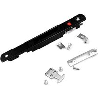 CHOYCLIT Schiebetür-Fensterschloss, modernes einseitiges mobiles Türhakenschloss für Zuhause, Schiebetür-Fensterschloss, 2 Stück von CHOYCLIT