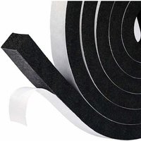 CHOYCLIT Tür- und Fensterdichtung aus selbstklebendem Schaumstoff, Zugluftstopper für die Türunterseite, 15 mm x 8 mm x 2 m, Antikollisions- und CHOYCLIT Tür- und Fensterdichtung aus selbstklebendem Schaumstoff, Zugluftstopper für die Türunterseite, 15 mm x 8 mm x 2 m, Antikollisions- und von CHOYCLIT