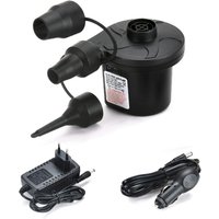 Elektrische Luftpumpe Inflator Deflator, Elektrische Pumpe mit 3 Düsen Aufblasbare Matratze Inflator für Luftmatratze, Aufblasbare Matratzen, von CHOYCLIT