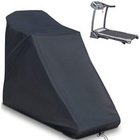Laufbandabdeckung - 168 x 75 x 135 cm Schwarz - Staub- und wasserdichte Schutzhülle - Für Heimlaufband - Für den Innen- und Außenbereich von CHOYCLIT