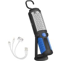 Taschenlampe, Inspektionslampe, wiederaufladbare LED-Lampe, wiederaufladbares LED-Arbeitslicht mit magnetischen blauen LED-Taschenlampen Taschenlampe, Inspektionslampe, wiederaufladbare LED-Lampe, wiederaufladbares LED-Arbeitslicht mit magnetischen blauen LED-Taschenlampen von CHOYCLIT