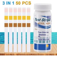 Teststreifen für die Wasserhärte – Schnelles und einfaches Testkit mit 50 Streifen bei 0–425 ppm. Test auf Gesamthärte von Kalzium und Magnesium. Teststreifen für die Wasserhärte – Schnelles und einfaches Testkit mit 50 Streifen bei 0–425 ppm. Test auf Gesamthärte von Kalzium und Magnesium. von CHOYCLIT