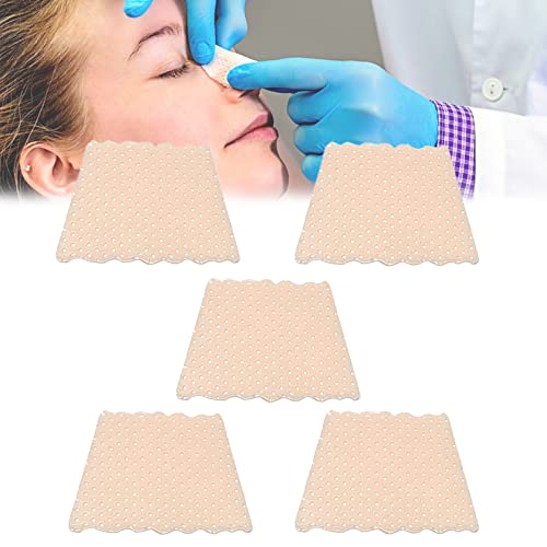 CHOYTONG Thermoplastische Nasenschienen, externe Nasenstützung, Schutz für Nasenbandage, Rhinoplastie, Septoplastie, ENT, orthopädische Ruhigstellung, gewellte Form, 5 Stück (M) von CHOYTONG