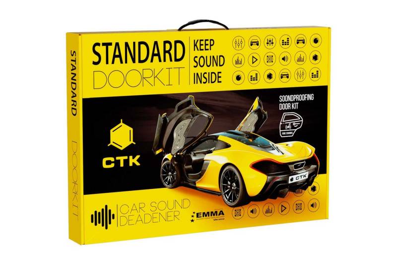 CHP Dämmplatte CTK STANDARD DOORKIT Schalldämmendes Material, StarterKit für 2 Türen CHP Dämmplatte CTK STANDARD DOORKIT Schalldämmendes Material, StarterKit für 2 Türen von CHP