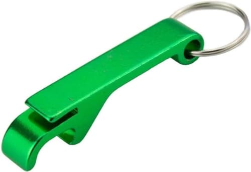 CHPN - Schlüsselring - Bierflaschenöffner - Flaschenöffner - Green Bier Opener Schlüsselring: Geschenk - Schlüsselbund - Flaschenöffner - Grün von CHPN