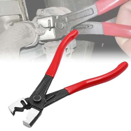 CHRI Schlauchklemmenzange Schlauchschellenzange mit Gerader Hals, Schlauchklemmenzangen für Schlauchschellen Entfernungs und Installationswerkzeug Auto-Reparaturwerkzeug von CHRI