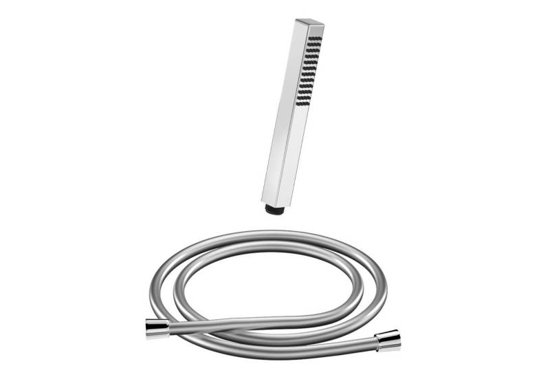 CHRIS BERGEN Brausegarnitur SET aus Handbrause und Brauseschlauch, in Chrom von CHRIS BERGEN