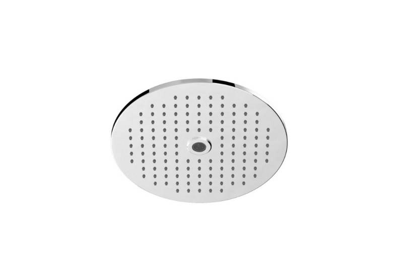 CHRIS BERGEN Kopfbrause Wassersparende Regendusche mit 2 Strahlarten, Regenduschkopf, Kopfbrause in Chrom und Schwarz matt von CHRIS BERGEN