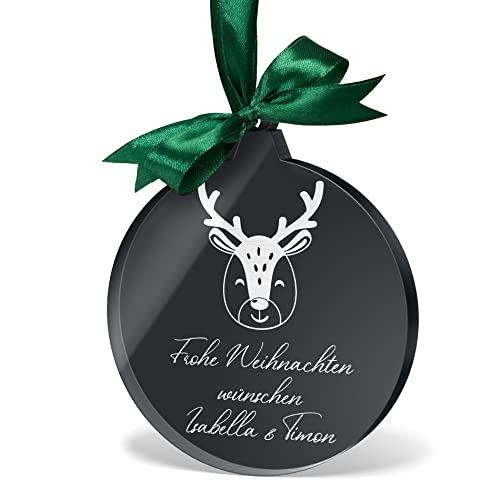 Personalisierte Christbaumanhänger Weihnachten - Christbaumkugel Weihnachtskugeln in Milchglasoptik - Christbaumschmuck Acrylglas - Baumschmuck Deko Weihnachten gestalten Personalisierte Christbaumanhänger Weihnachten - Christbaumkugel Weihnachtskugeln in Milchglasoptik - Christbaumschmuck Acrylglas - Baumschmuck Deko Weihnachten gestalten von CHRISCK design
