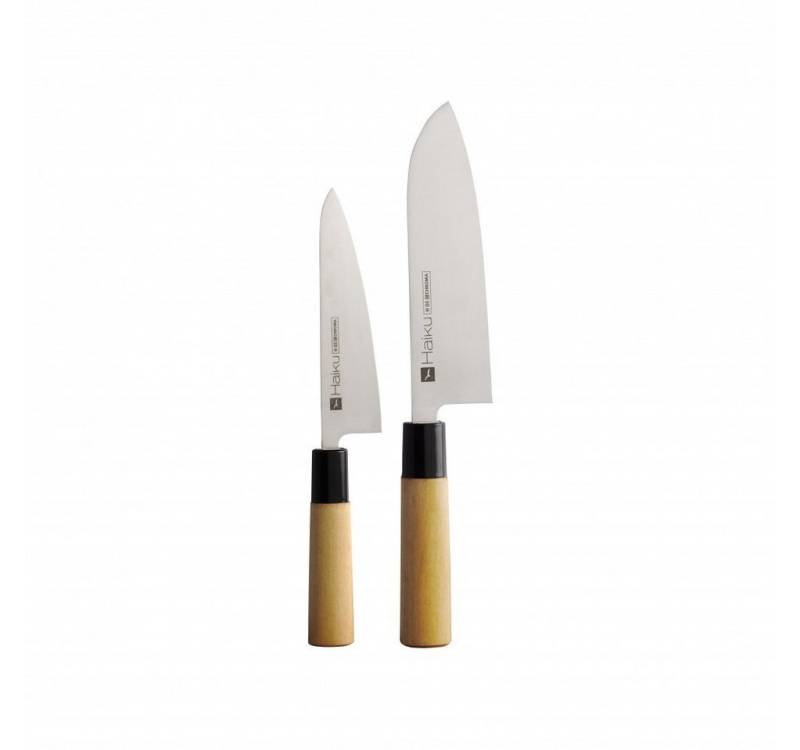 CHROMA Messer-Set Santoku + kleines Kochmesser (Spar-Set, 2-tlg) von CHROMA