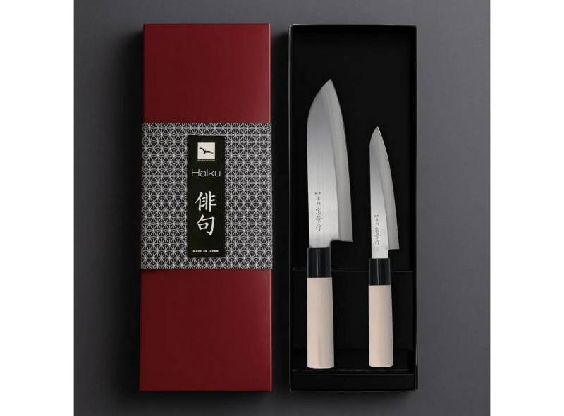 CHROMA Messer-Set Home Messerset Santoku + Schälmesser HH-27 (Spar-Set, 2-tlg) von CHROMA