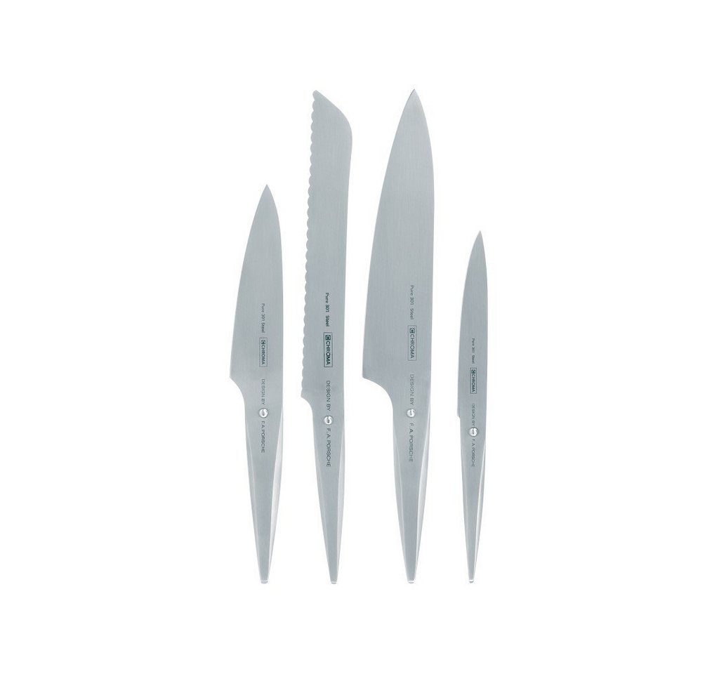 CHROMA Messer-Set type 301 Messerset P-04 + P-06 + P-18 + P-19 (Spar-Set, 4-tlg) von CHROMA