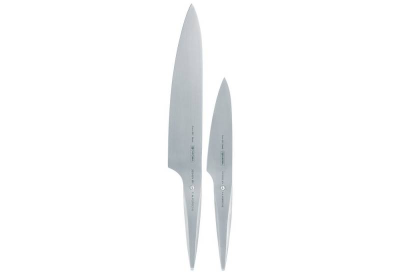 CHROMA Messer-Set type 301 Messerset großes Kochmesser P-01 + kleines Kochmesser P-04 (Spar-Set, 2-tlg) von CHROMA