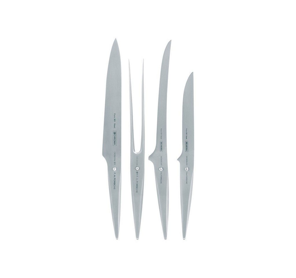 CHROMA Messer-Set type 301 Messerset: P-05 + P-17 + P-07 + P-08 (Spar-Set, 4-tlg) von CHROMA
