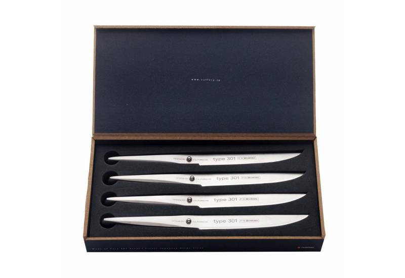 CHROMA Steakmesser Type 301 Steakmesser-Set (4 Stück) von CHROMA