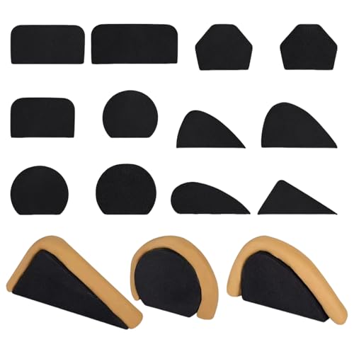 12-Teilige Tassengriffformen, Töpferbechergriffformen, Tassengriff-Töpferwerkzeuge, Töpferzubehör, 12 Formen Und Größen von CHROMACRAFT