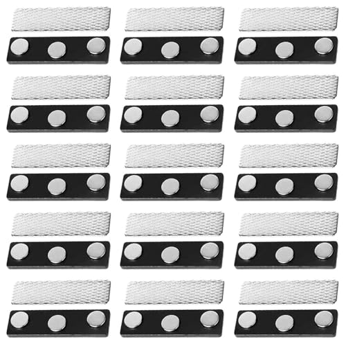 CHROMACRAFT 15 Paar Vorhang-Magnet-Clips, Verdunkelungsvorhang-Befestigungsclips, Wohnaccessoires, Vorhang-Zubehör, Kreative Magnet-Clips von CHROMACRAFT