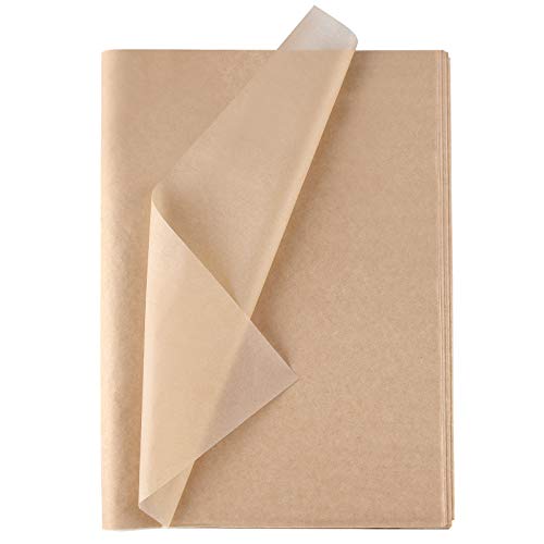 CHRORINE 60 Blatt Kraft Tissue Papier Bulk Braune Geschenkpapier Kunst Papier Basteln für DIY Projekt Geburtstag Urlaub Handwerk Dekor CHRORINE 60 Blatt Kraft Tissue Papier Bulk Braune Geschenkpapier Kunst Papier Basteln für DIY Projekt Geburtstag Urlaub Handwerk Dekor von CHRORINE