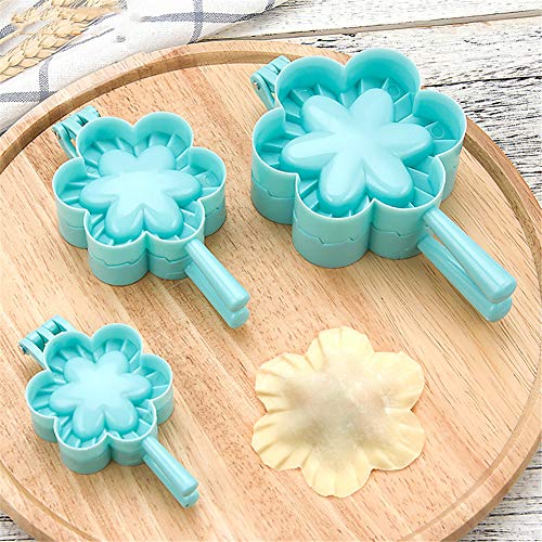 CHSEEO 3er Set Ravioli-Ausstecher Ravioliformer Maultaschenformer Knödel-Hersteller Pierogie Knödelform Teigpresse Tortenform Ravioli-Stempel und Raviolischneider Gebäck-Werkzeug #2 CHSEEO 3er Set Ravioli-Ausstecher Ravioliformer Maultaschenformer Knödel-Hersteller Pierogie Knödelform Teigpresse Tortenform Ravioli-Stempel und Raviolischneider Gebäck-Werkzeug #2 von CHSEEO