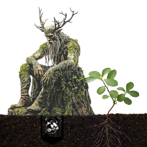 CHSEROK Garten Stecker Draußen Deko, 28 × 18 cm Lustige Gartenfiguren, Acryl Deko für Garten, 2D Dekostecker Waldgeist, für Topfpflanzen oder Geschenke CHSEROK Garten Stecker Draußen Deko, 28 × 18 cm Lustige Gartenfiguren, Acryl Deko für Garten, 2D Dekostecker Waldgeist, für Topfpflanzen oder Geschenke von CHSEROK