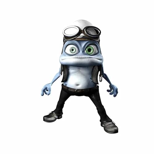 CHSLO Auto Aufkleber Motorrad Aufkleber Lustig Verrückter Frosch Cartoon Dekoratives Zubehör, um Kratzer wasserdicht abzudecken von CHSLO