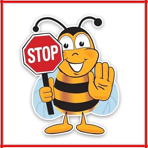 CHSLO BEE STOP Decorate Car Sticker Automobiles Motorcycles Exterior Accessories Reflective DecalsCovering Scratches CHSLO BEE STOP Decorate Car Sticker Automobiles Motorcycles Exterior Accessories Reflective DecalsCovering Scratches von CHSLO