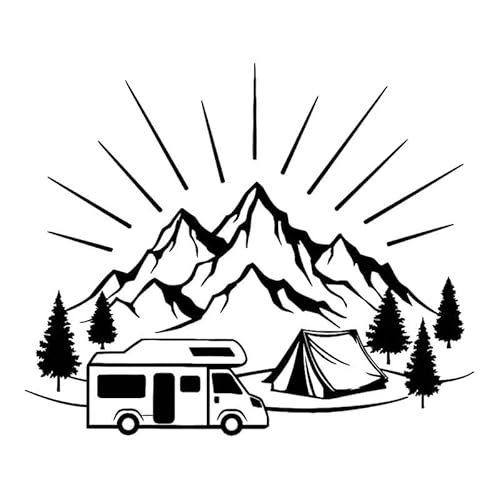 CHSLO Camping Zelt Reisen Berge Landschaft Mode Auto Aufkleber Automobile Motorräder Außenzubehör Vinyl Aufkleber CHSLO Camping Zelt Reisen Berge Landschaft Mode Auto Aufkleber Automobile Motorräder Außenzubehör Vinyl Aufkleber von CHSLO