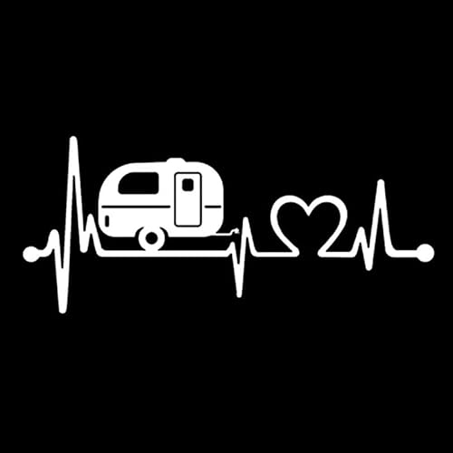CHSLO Caravan Love Heartbeat Car Sticker Camper Body Window Stickers Car Styling Vinyl Decals CHSLO Caravan Love Heartbeat Car Sticker Camper Body Window Stickers Car Styling Vinyl Decals von CHSLO