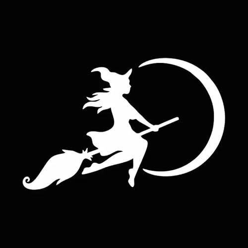 CHSLO Die Hexe, die zum Mond fliegt Lustige Autoaufkleber Vinyl Aufkleber Der ganze Körper Kleber Aufkleber CHSLO Die Hexe, die zum Mond fliegt Lustige Autoaufkleber Vinyl Aufkleber Der ganze Körper Kleber Aufkleber von CHSLO