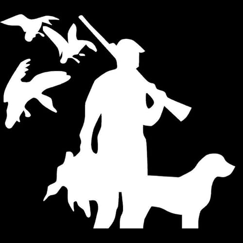 CHSLO Ente Jagd Hund Mode Styling Auto Aufkleber Automobile Außenzubehör Vinyl Aufkleber CHSLO Ente Jagd Hund Mode Styling Auto Aufkleber Automobile Außenzubehör Vinyl Aufkleber von CHSLO