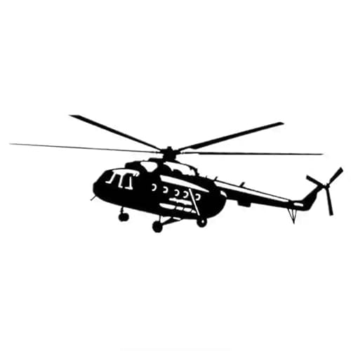 CHSLO Hubschrauber Mi-8 Flugzeug Auto Aufkleber Automobile Motorräder Außenzubehör PVC Aufkleber von CHSLO