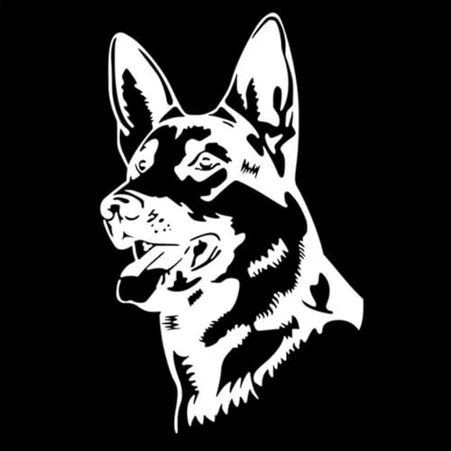 CHSLO Kreative Alsation Pastor Hund Tier Styling Auto Aufkleber Cover DEUTSCHER SCHÄFERHUND reflektierende Vinyl Aufkleber CHSLO Kreative Alsation Pastor Hund Tier Styling Auto Aufkleber Cover DEUTSCHER SCHÄFERHUND reflektierende Vinyl Aufkleber von CHSLO