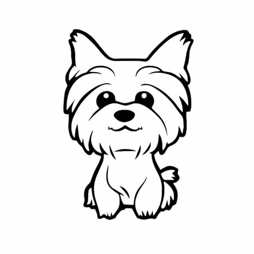 CHSLO Lustige Yorkie Yorkshire Terrier Hündchen Niedliches Auto Aufkleber Spaß Hund Automobile Motorräder Außenzubehör Vinyl Aufkleber CHSLO Lustige Yorkie Yorkshire Terrier Hündchen Niedliches Auto Aufkleber Spaß Hund Automobile Motorräder Außenzubehör Vinyl Aufkleber von CHSLO