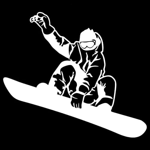 CHSLO Verschiedene Größen Auto Aufkleber Snowboard Auto Aufkleber wasserdichte Aufkleber auf Auto LKW Stoßstange Heckscheibe Vinyl gestanzt kein bg von CHSLO