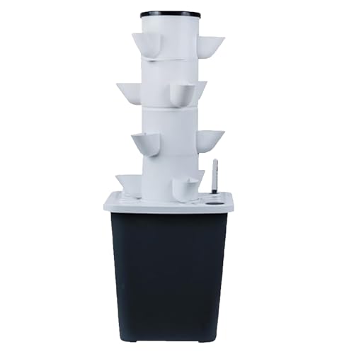 Hydroponisches Anbausystem – 90 % Wasserersparnis, 3-mal schnelleres Wachstum, lebensmittelechtes PP – 3- bis 6-stöckiger Indoor-Garten for Salat, Kräuter und Gemüse – Einfache Einrichtung for Anfänge Hydroponisches Anbausystem – 90 % Wasserersparnis, 3-mal schnelleres Wachstum, lebensmittelechtes PP – 3- bis 6-stöckiger Indoor-Garten for Salat, Kräuter und Gemüse – Einfache Einrichtung for Anfänge von CHSUFBTY