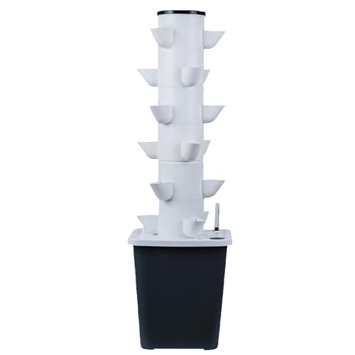 Hydroponisches Anbausystem – 90 % Wasserersparnis, 3-mal schnelleres Wachstum, lebensmittelechtes PP – 3- bis 6-stöckiger Indoor-Garten for Salat, Kräuter und Gemüse – Einfache Einrichtung for Anfänge Hydroponisches Anbausystem – 90 % Wasserersparnis, 3-mal schnelleres Wachstum, lebensmittelechtes PP – 3- bis 6-stöckiger Indoor-Garten for Salat, Kräuter und Gemüse – Einfache Einrichtung for Anfänge von CHSUFBTY