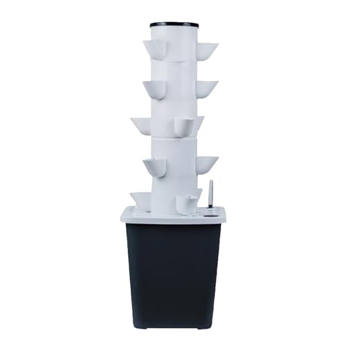 Hydroponisches Anbausystem – 90 % Wasserersparnis, 3-mal schnelleres Wachstum, lebensmittelechtes PP – 3- bis 6-stöckiger Indoor-Garten for Salat, Kräuter und Gemüse – Einfache Einrichtung for Anfänge Hydroponisches Anbausystem – 90 % Wasserersparnis, 3-mal schnelleres Wachstum, lebensmittelechtes PP – 3- bis 6-stöckiger Indoor-Garten for Salat, Kräuter und Gemüse – Einfache Einrichtung for Anfänge von CHSUFBTY