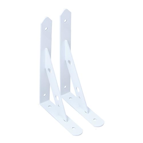 CHTME Regalhalterungen 2 Stück 250 * 155 * 25mm Regalhalterung Dreieckig Regalwinkel Winkelträger Klapptisch Wand Dreieck-Halterung Klappbare Regalhalterun Wand Regalträger Winkel Regal Wandkonsole von CHTME