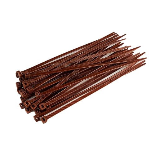 Kabelbinder 100 Stück 3 * 100mm Kabelbinder Wiederverschließbar Nylon-kabelbinder Selbstsichernde Kabelbinder Wiederverwendbares Nylonband für Zur Ordnung von Kabeln Gartenarbeit Hause ﻿ von CHTME