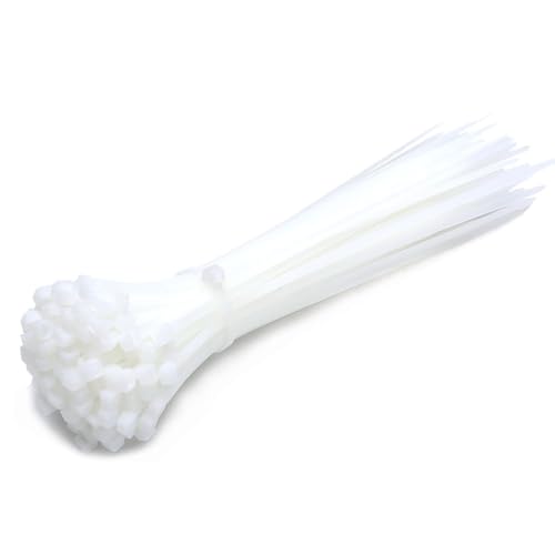 Kabelbinder 100 Stück 3 * 100mm Kabelbinder Wiederverschließbar Nylon-kabelbinder Selbstsichernde Kabelbinder Wiederverwendbares Nylonband für Zur Ordnung von Kabeln Gartenarbeit Hause ﻿ von CHTME