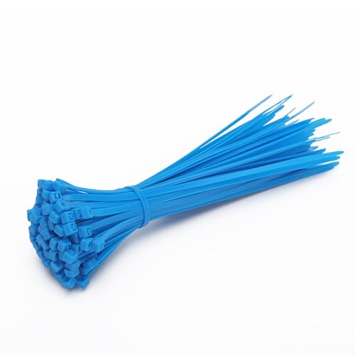 Kabelbinder 100 Stück 3 * 150mm Kabelbinder Wiederverschließbar Nylon-kabelbinder Selbstsichernde Kabelbinder Wiederverwendbares Nylonband für Zur Ordnung von Kabeln Gartenarbeit Hause ﻿ von CHTME