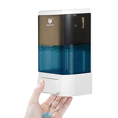 1000ML Seifenspender für die Hände Wandmontage Badezimmer Waschmittel Pumpe Spender für Shampoo Balsam Spülmittel Spender Spülmittel Spender für Küchenspüle von CHUANGDIAN