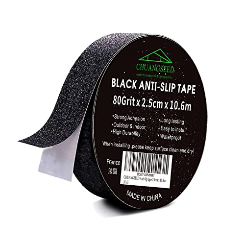 CHUANGSEED Anti-Rutsch-Tape, 2,5 cm x 10,6 m von CHUANGSEED