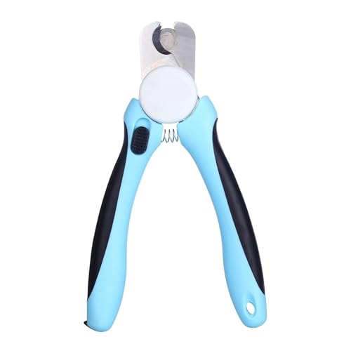 CHUANYGU Professioneller Hunde-Nagelknipser mit Sicherheitsschutz, robuster Haustier-Nagelschneider für große & kleine Hunde, Katzen, Kaninchen, inklusive Nagelfeile von CHUANYGU